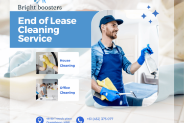 Expert End of Lease Cleaning Service in Canberra: BrightBoosters