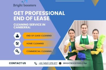 End of Lease Cleaning Service in Canberra - Bright Boosters