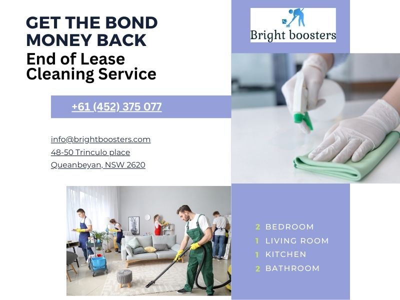 End of Lease Cleaning Service -Bright Booster